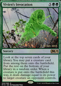 Vivien's Invocation - Prerelease Promos