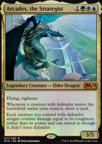 Arcades, the Strategist - Prerelease Promos