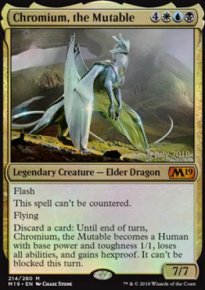 Chromium, the Mutable - Prerelease Promos