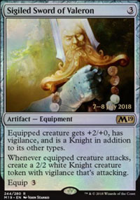 Sigiled Sword of Valeron - Prerelease Promos