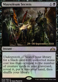 Mausoleum Secrets - Prerelease Promos