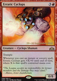 Erratic Cyclops - Prerelease Promos