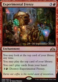 Experimental Frenzy - Prerelease Promos