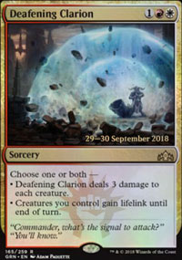 Deafening Clarion - Prerelease Promos