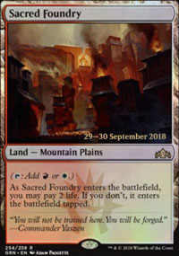 Sacred Foundry - Prerelease Promos