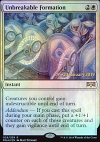 Unbreakable Formation - Prerelease Promos