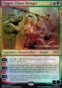Domri, porteur de chaos - Prerelease Promos