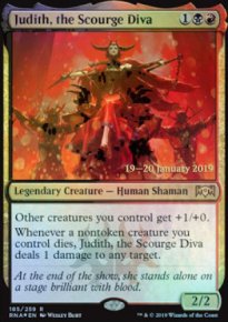 Judith, the Scourge Diva - Prerelease Promos