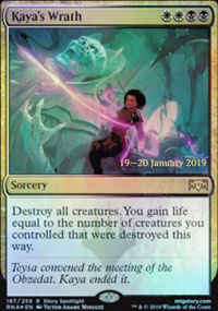 Kaya's Wrath - Prerelease Promos