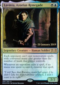 Lavinia, Azorius Renegade - Prerelease Promos