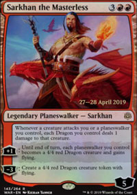 Sarkhan the Masterless - Prerelease Promos