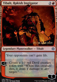 Tibalt, Rakish Instigator - Prerelease Promos