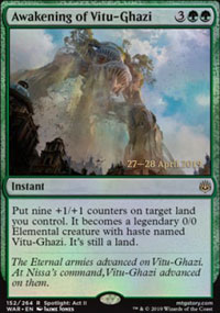 Awakening of Vitu-Ghazi - Prerelease Promos