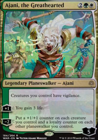 Ajani, the Greathearted - Prerelease Promos