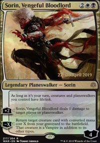 Sorin, Vengeful Bloodlord - Prerelease Promos