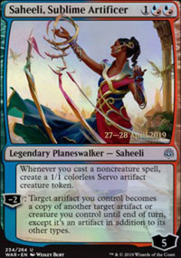 Saheeli, Sublime Artificer - Prerelease Promos