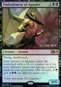 Embodiment of Agonies - Prerelease Promos