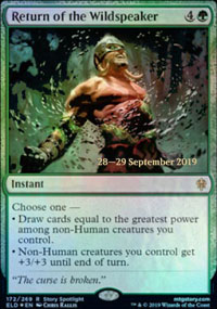 Return of the Wildspeaker - Prerelease Promos