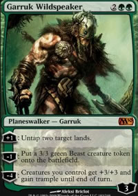 Garruk Wildspeaker - Magic 2010