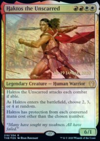 Haktos the Unscarred - Prerelease Promos