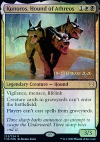 Kunoros, Hound of Athreos - Prerelease Promos