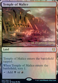 Temple de la malice - Prerelease Promos