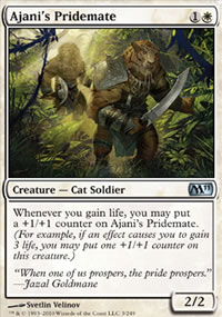 Ajani's Pridemate - Magic 2011