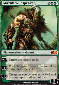 Garruk Wildspeaker - Magic 2011