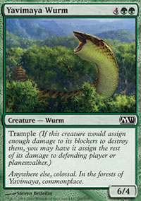 Yavimaya Wurm - 