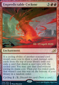 Unpredictable Cyclone - Prerelease Promos