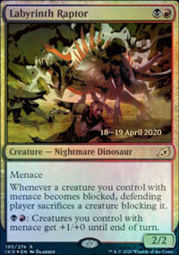 Labyrinth Raptor - Prerelease Promos