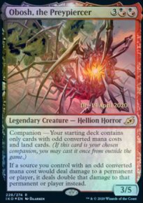 Obosh, the Preypiercer - Prerelease Promos