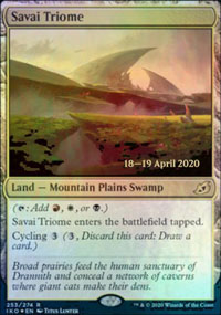 Savai Triome - Prerelease Promos