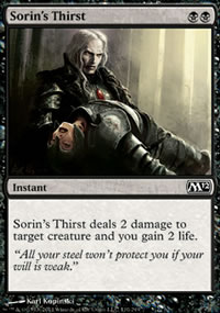 Sorin's Thirst - Magic 2012