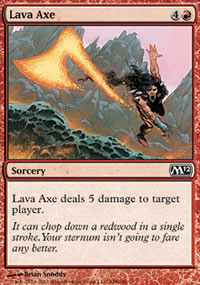 Lava Axe - Magic 2012