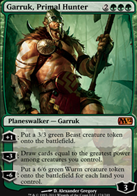 Garruk, Primal Hunter - Magic 2012