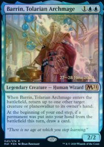 Barrin, Tolarian Archmage - Prerelease Promos