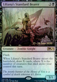 Liliana's Standard Bearer - Prerelease Promos