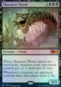 Massacre Wurm - Prerelease Promos