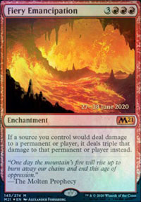 Fiery Emancipation - Prerelease Promos