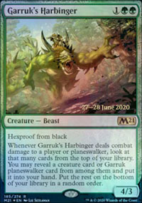 Garruk's Harbinger - Prerelease Promos