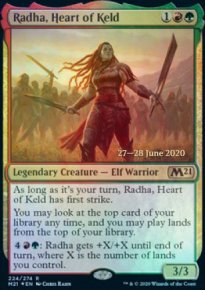 Radha, Heart of Keld - Prerelease Promos