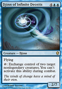 Djinn of Infinite Deceits - Commander 2013