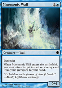 Mnemonic Wall - Commander 2013