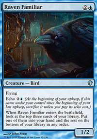 Raven Familiar - Commander 2013