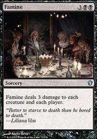 Famine - Commander 2013