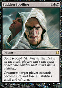 Sudden Spoiling - Commander 2013