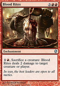 Blood Rites - Commander 2013