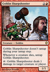Goblin Sharpshooter - Commander 2013