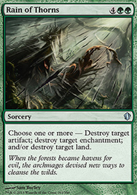 Rain of Thorns - Commander 2013